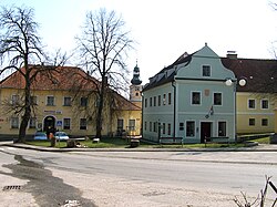 Skyline of Římov