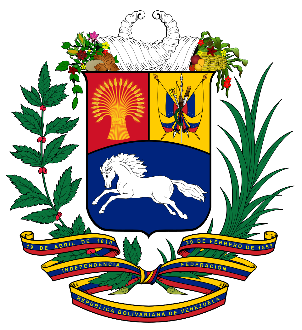 Fayl:Coat of arms of Venezuela.svg