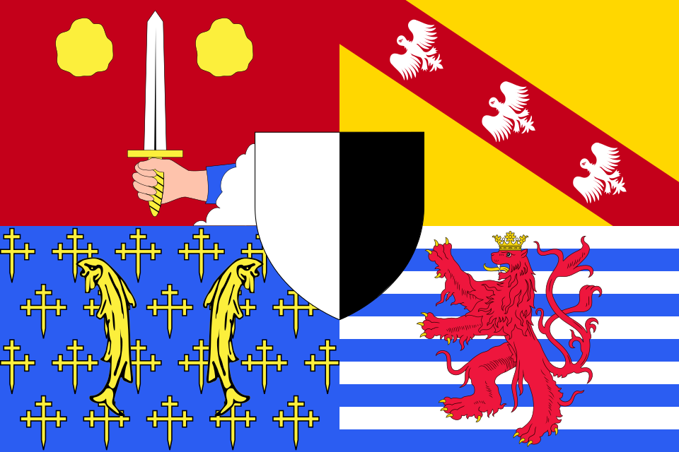 Fayl:Drapeau fr département Moselle.svg