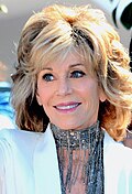 Color photo of Jane Fonda at the 2015 Cannes Film Festival.