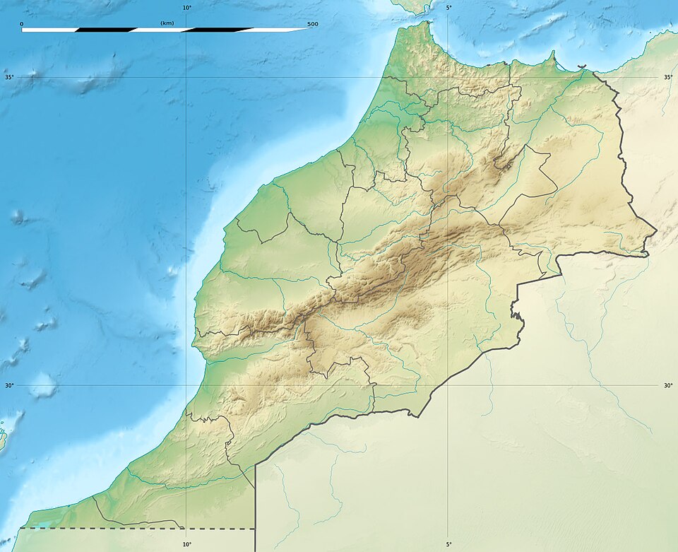 Fayl:Morocco relief location map.jpg