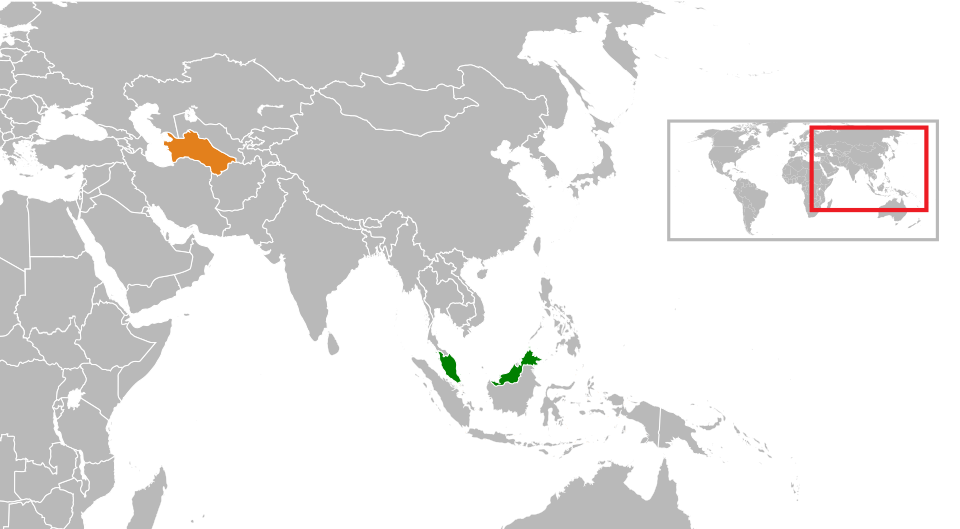 Fayl:Malaysia Turkmenistan Locator.svg