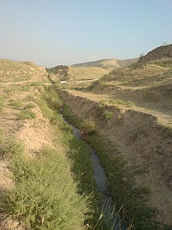 Olmaliqsoy (quyi qismida, iyulda)