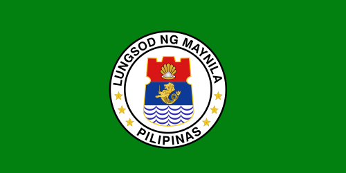 Fayl:Flag of Manila.svg