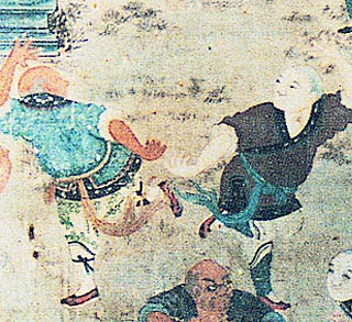 Ziyoratgohdagi devor rasmi (XIX asr boshlari)