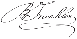 Fayl:Benjamin Franklin Signature.svg