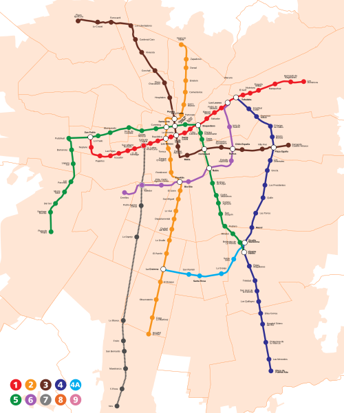 Fayl:Metro de Santiago.svg