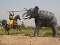 Sikh Ajaibghardagi Bhai Bachittar Singh haykali