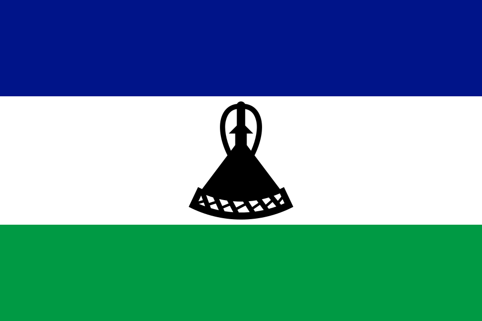 Fayl:Flag of Lesotho.svg