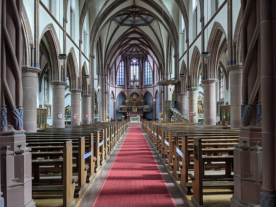Fayl:Karlsruhe-Bernharduskirche-34-zum Chor-2021-gje.jpg
