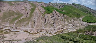 Hazratishoh - togʻ tizmasi.