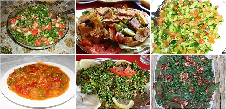 Fayl:Varieties of Arabic salad.jpg
