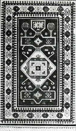 Prayer rug – Shushadan. 19-asr.