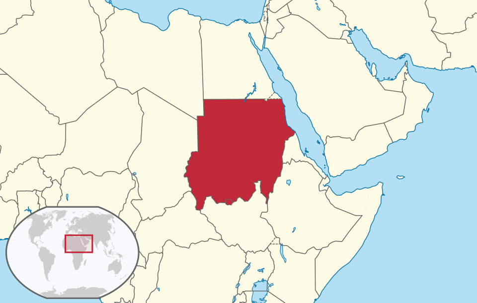 Fayl:Sudan in its region (de-facto).svg