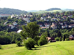 Skyline of Grafenau (Niederbayern)