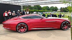 Vision Mercedes-Maybach 6 yon ko'rinishi