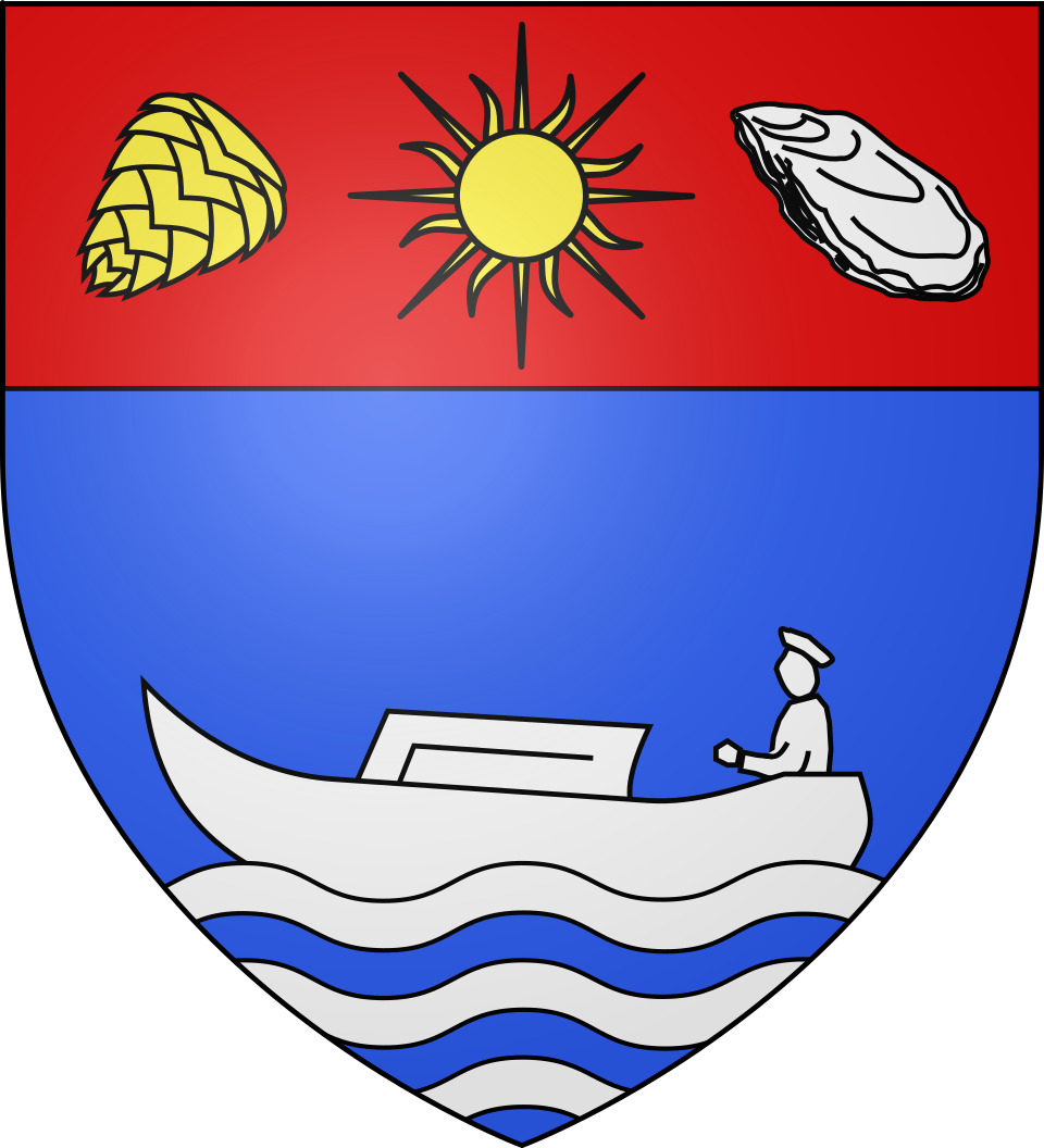 Fayl:Blason ville fr Arès (Gironde).svg