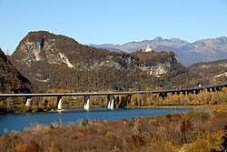 Skyline of Cavazzo Carnico