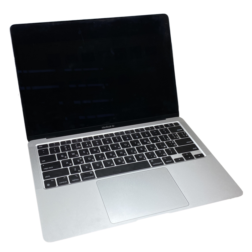 Fayl:Macbook Air M1 Silver PNG.png
