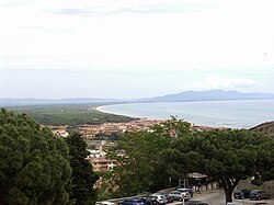 Skyline of Castiglione della Pescaia