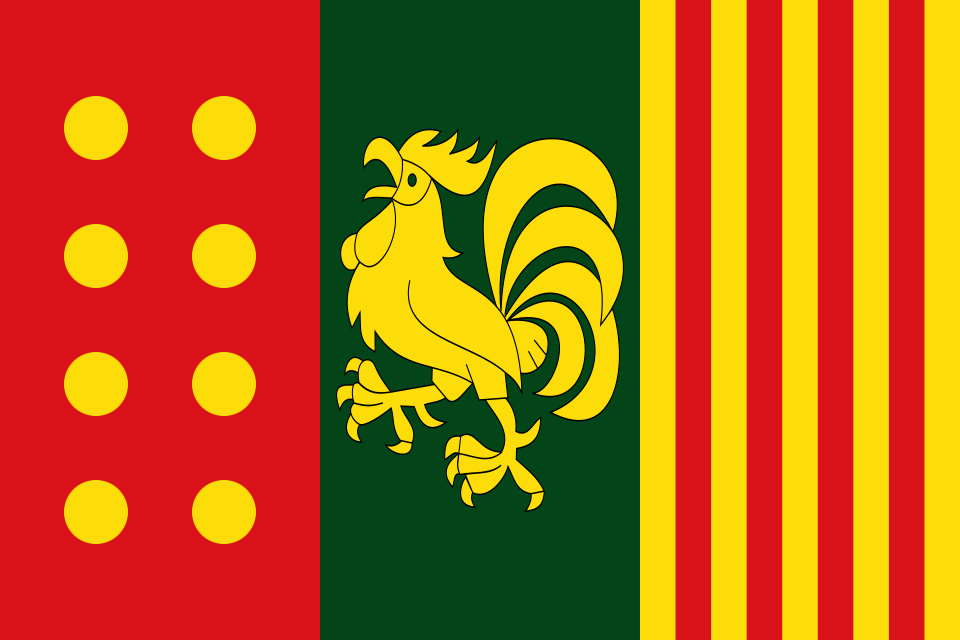 Fayl:Bandera d'Aitona.svg