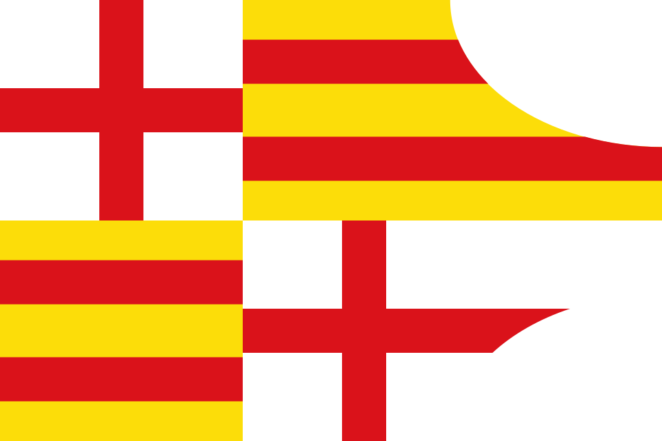 Fayl:Bandera medieval de Barcelona.svg