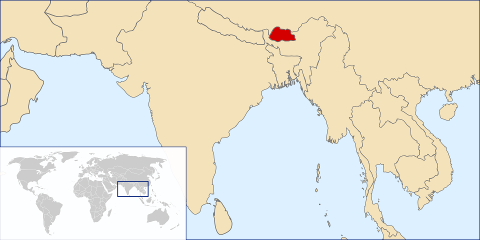 Fayl:LocationBhutan.svg