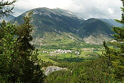 Skyline of Thorame-Basse