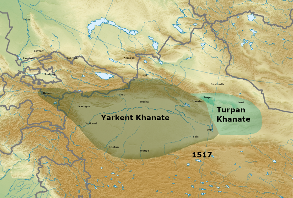 Fayl:1517 Yarkent and Turpan.png