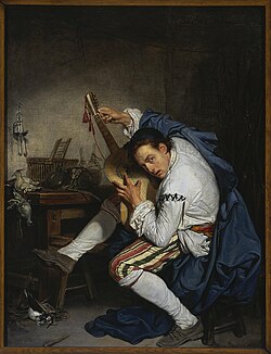 gitara chaluvchi. Jon-Baptist Gruze