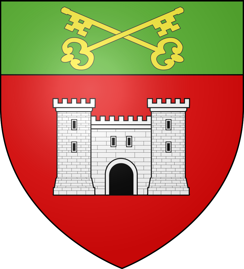 Fayl:Blason ville fr Saint-Pierre-le-Chastel (Puy-de-Dôme).svg