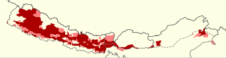 Fayl:Nepali language map.svg