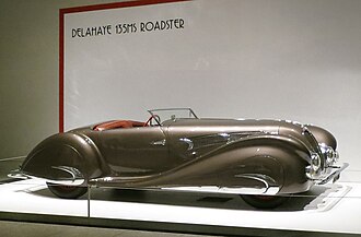 1937-yildagi Delahaye 135 MS roadsteri