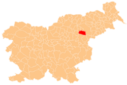 Slovenske Konjice munitsipaliteti xaritasi