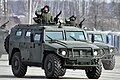 STS "Tigr" 2013-yil 12-aprelda G'alaba kuni paradining repetisiyasida