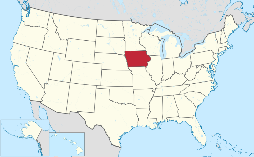 Fayl:Iowa in United States.svg