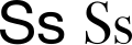 Fayl:Latin alphabet Ss.svg