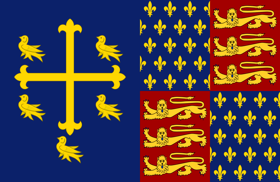 Fayl:Royal Standard of England (1395–1399).svg