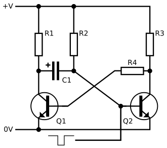 Fayl:Transistor Monostable.svg