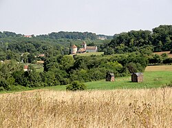 Skyline of Ableiges
