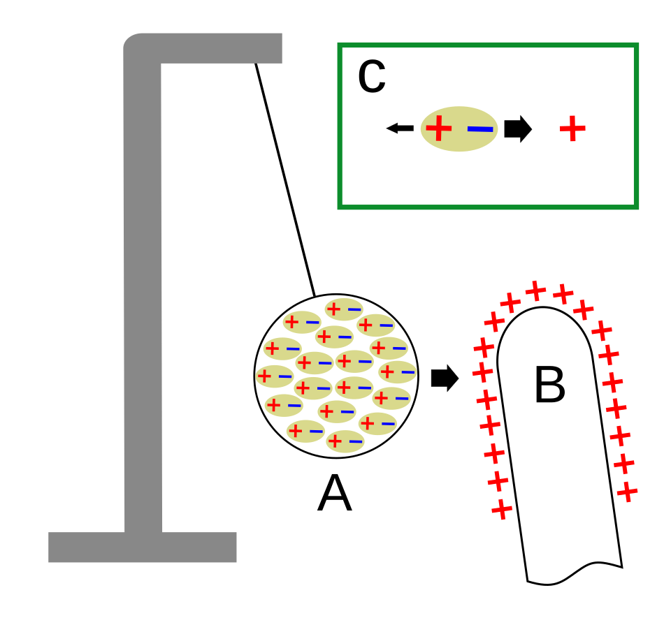 Fayl:Pith ball electroscope operating principle.svg
