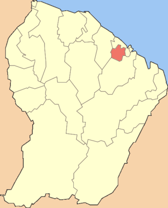 Montsinery-Tonnegrande xaritada