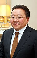 Tsakhiagiin Elbegdorj Moʻgʻul Prezidenti