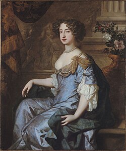 Koroleva Mariya II. Ok. 1677—1680. Xolst, maslo. Chastnoe sobranie