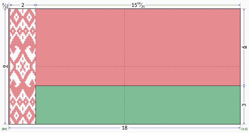 Fayl:Flag of Belarus (construction sheet).svg