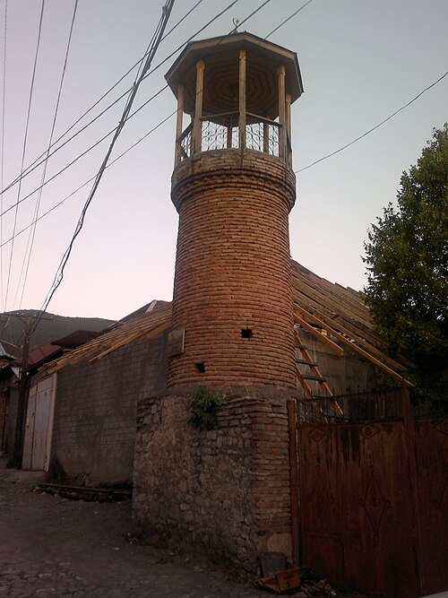 Fayl:Gedek Minaret in Shaki.jpg