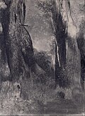 Daraxtlar, c. 1890-yillar (Tasviriy san'at muzeyi, Xyuston)