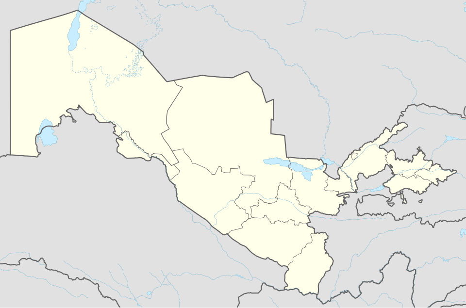 Oʻzbekiston Pro ligasi is located in Uzbekistan