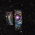 Circinus X-1 neytron yulduzidan rentgen nurlari halqalari