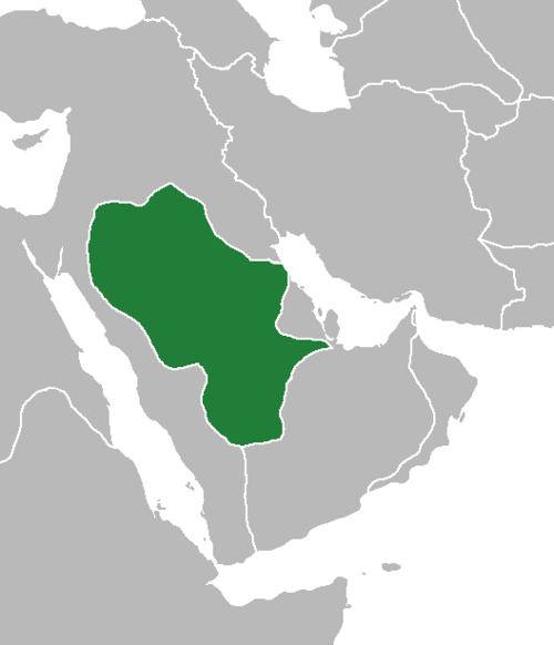 Location of Jabal-Shammar Amirligi